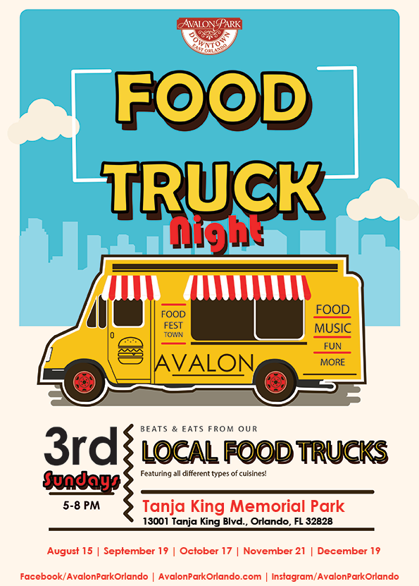 Food Truck Nights | Downtown Avalon Park Orlando Food Truck Nights | Downtown Avalon Park Orlando